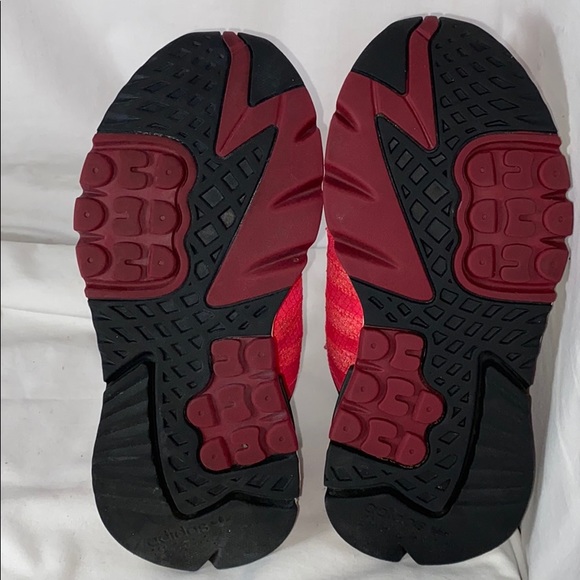 Adidas night jogger boost pink gray size 4 1/2 - Picture 9 of 10